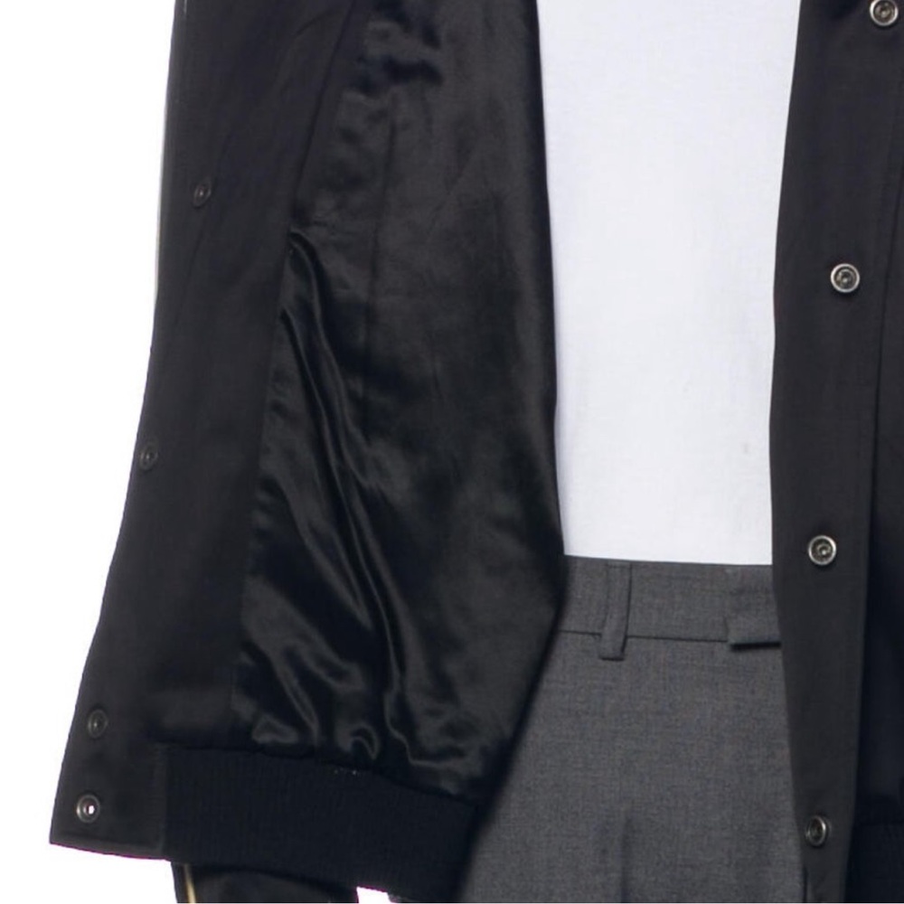 Saint Laurent Black Graphic Jacket - Picture 3 of 3